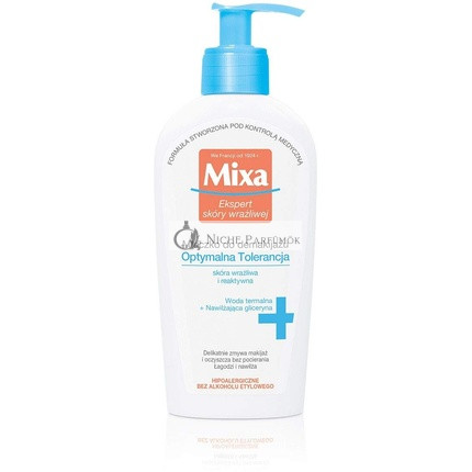 Mixa Make-Up Entferner Milch Optimale Toleranz Leichte Emulsion für Empfindliche Haut 200ml