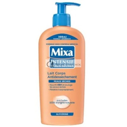 Mixa Intenzív Testápoló Tej Szárazság Ellen, 300ml