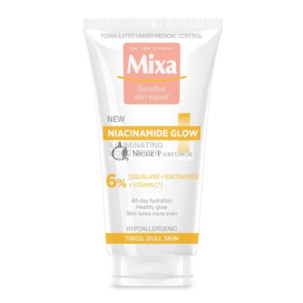 Mixa Niacinamide Ragyogó Hidratáló Krém Niacinamide-dal és C-vitaminnal, 50ml