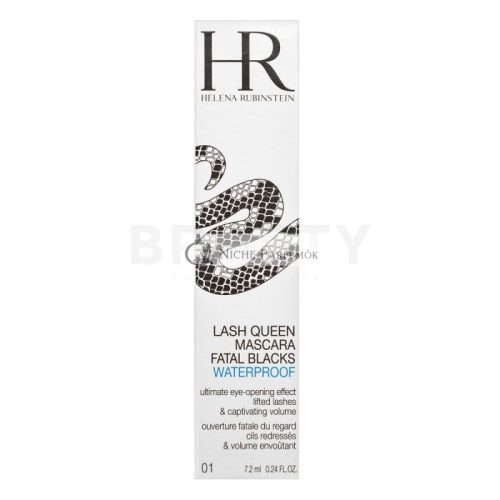 Helena Rubinstein Lash Queen Mascara Fatal Blacks Waterproof vízálló szempillaspirál volumenért 01 Magnetic Black 7,2 ml