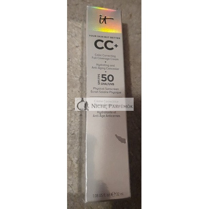 Itcosmetics Foundation Your Skin But Better Cc + Creme Concealer Lsf50, 32 ml