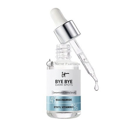 IT Cosmetics Bye Bye Sötét Foltok 4% Niacinamid Szérum 1% Etil C-vitaminnal