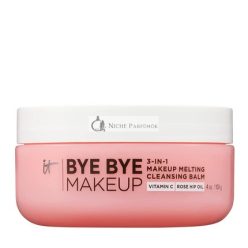  IT Cosmetics Bye Bye Makeup Tisztító Balzsam 3 az 1-ben Sminklemosó Arctisztító és Hidratáló Arcmaska 113g