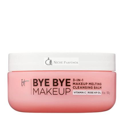 IT Cosmetics Bye Bye Makeup Tisztító Balzsam 3 az 1-ben Sminklemosó Arctisztító és Hidratáló Arcmaska 113g