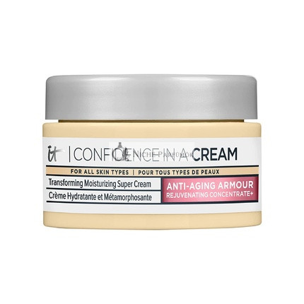 IT Cosmetics Bizalom Krém Anti-Aging Arc Hidratáló Hyaluronsavval, Niacinamiddal és Peptidekkel 15ml,