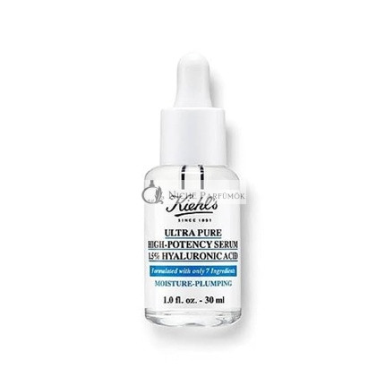 Kiehl's Ultra Pure Magas Potenciájú 1,5% Hialuronsav Szérum 30ml