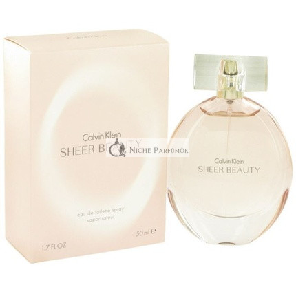 Sheer Beauty by Calvin Klein Nőknek, 1.6oz EDT Spray, új dobozban