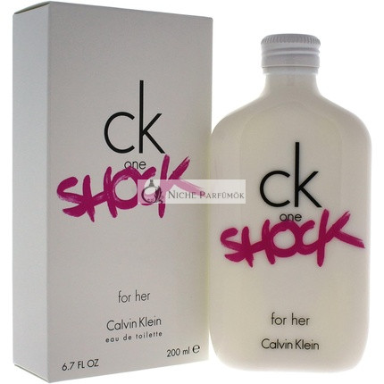Calvin Klein One Shock nőknek Eau De Toilette Spray, 200ml