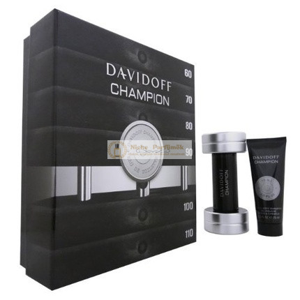 Davidoff Champion Set - EDT Spray 90ml & Haar- und Körpershampoo 75ml