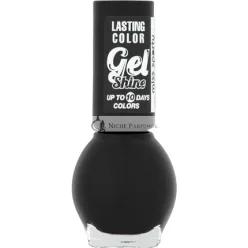   Miss Sporty Tartós Színű Gélfény Körömlakk Fatal Black, 7ml