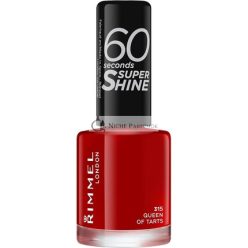   Rimmel London 60 Másodperces Super Shine Körömlakk 8ml Queen of Tarts