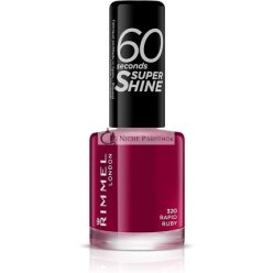   Rimmel London 60 Másodperces Szuperfényes Körömlakk 320 Rapid Ruby, 10 ml
