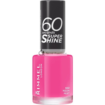 Rimmel London Rita Ora 60 Másodperces Szuper Fényű Körömlakk Neon Fesztivál 8ml