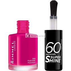   Rimmel 60 Másodperc Szuper Fényes Körömlakk 8ml Funtime Fuchsia
