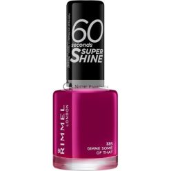   Rimmel London 60 Másodperces Szuper Fényű Körömlakk Gimme Some of That 335, 8ml