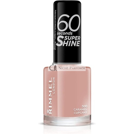 Rimmel 60 Másodperc Super Fény Körömlakk, Karamell Muffin, 8 ml