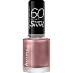   Rimmel 60 Másodperces Szuperfényes Körömlakk 8ml Euphoria Nude/Shimmer