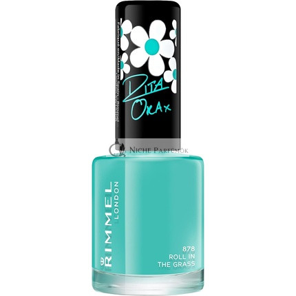 Rimmel London Rita Ora 60 Másodperces Szuperfényű Körömlakk 878 Roll in the Grass, 8ml