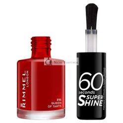   Rimmel London 60 Másodperces Szuperfényes Körömlakk 315 Queen Of Tarts, 8ml