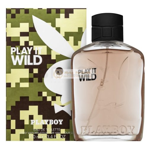 Playboy Play It Wild for Him Eau de Toilette férfiaknak 100 ml