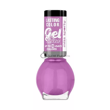 Miss Sporty Tartós Színű Gél Fényű Körömlakk 7ml Catwalk Plum