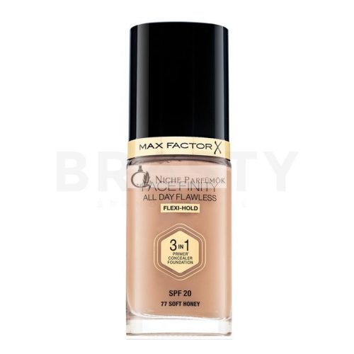 Max Factor Facefinity All Day Flawless Flexi-Hold 3in1 Primer Concealer Foundation SPF20 Flüssiges Make Up 3in1 77 30 ml