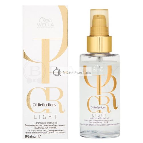 Wella Professionals Oil Reflections Light Luminous Reflective Oil olaj vékony szálú és normál hajra 100 ml