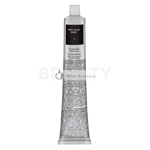 Londa Professional Color Switch Semi Permanent Color Creme semi-permanente-haarfarbe Yippee! Yellow 80 ml