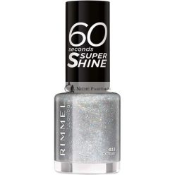   Rimmel 60 Másodperces Csillámos Körömlakk 833 Extra, 8 ml