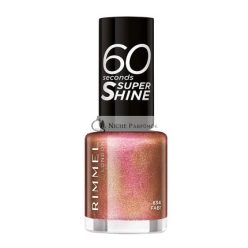 Rimmel 60 Másodperces Csillogó Körömlakk, 8ml, 834 Fab