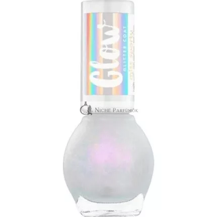Glow Glitter Coat Körömlakk 010 Icy Blush 7ml Miss Sporty