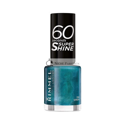 60 Sekunden Super Glanz Nagellack 721 Sirene, 8ml