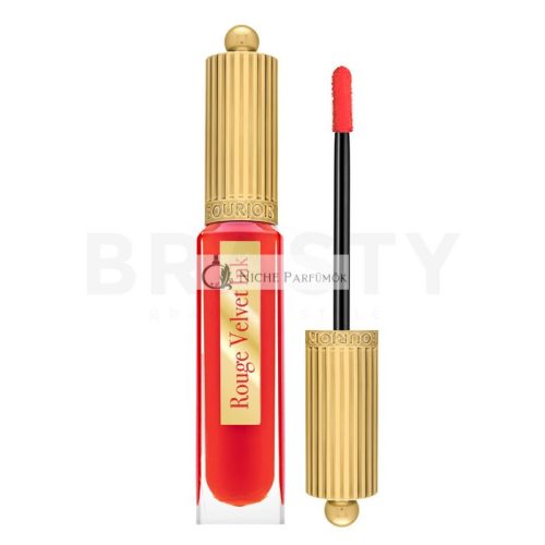 Bourjois Rouge Velvet Ink Flüssig-Lippenstift für einen matten Effekt 08 Coquelic Hot 3,5 ml
