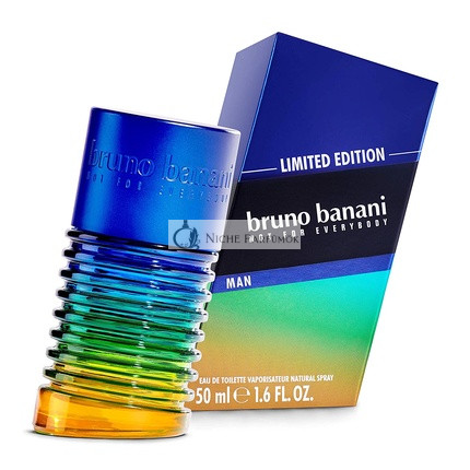 Bruno Banani Limitált Kiadás Eau de Toilette Aftershave Férfiaknak, 50 ml