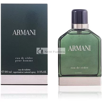 Giorgio Armani Cedar Water Eau De Toilette Spray für Männer, 100ml