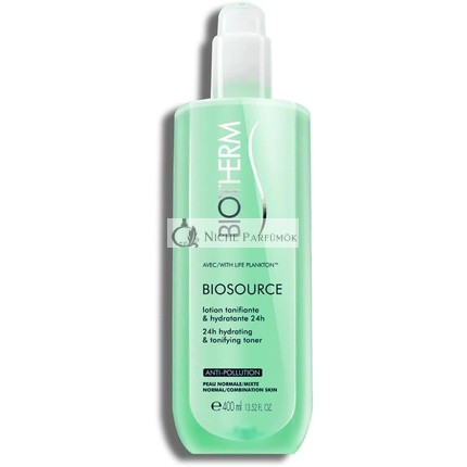 Biotherm Biosource 24H Hidratáló és Tonizáló Tonik Nőknek 400ml