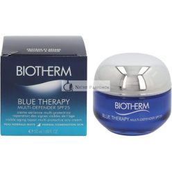   Biotherm Blue Therapy Multi-Defender Krém SPF 25 Normál/Kombinált Bőrre, 50 ml