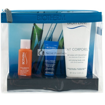 Biotherm Utazó Készlet BLUE THERAPY Ápoló Szett 3 darabos