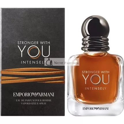 Giorgio Armani Stronger With You Intensely Eau De Parfum Spray für Männer, 50ml