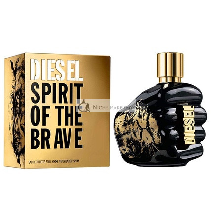 Diesel Spirit of the Brave Eau de Toilette Spray Cologne for Men - Ciprus, Bergamott & Tonka Bab
