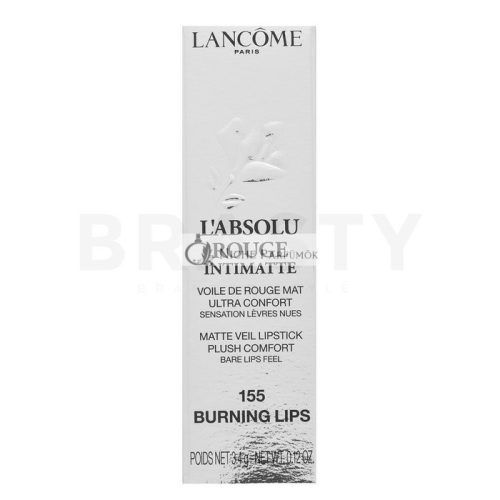 Lancôme L'ABSOLU ROUGE Intimatte 155 Burning Lips Lippenstift mit mattierender Wirkung 3,4 g