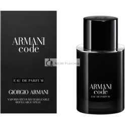 Giorgio Armani Code For Men Eau de Parfum Refillable, 50 ml