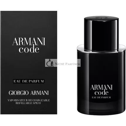 Giorgio Armani Code For Men Eau de Parfum Refillable, 50 ml