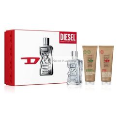   Diesel D Ajándékcsomag 100ml Eau De Toilette, 75ml Tusfürdő, 75ml Hidratáló