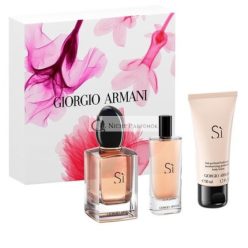   Armani Si Eau de Parfum Ajándékcsomag 50+15ml Eau de Parfum + 50ml Testápoló
