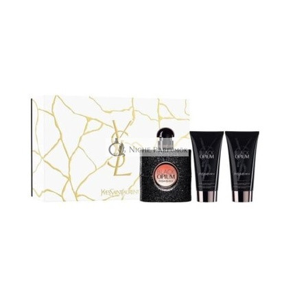 Yves Saint Laurent Black Opium Készlet Eau de Parfum 50ml + 2 Testápoló 50ml