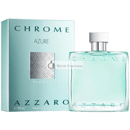 Azzaro Chrome Azure Eau de Toilette für Männer, 100 ml