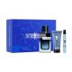 YSL Y Eau de Parfum férfiaknak 100ml + 10ml + Tusfürdő Ajándékcsomag
