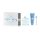 Azzaro Chrome Eau de Toilette - Friss férfi parfüm ajándékcsomag, 3.3 fl oz + utazó spray (0.34 fl oz) + illatos haj- és testsampon (2.5 fl oz)
