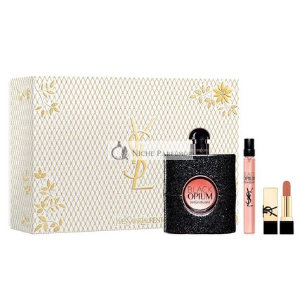 Yves Saint Laurent Black Opium Eau De Parfum Ajándékcsomag, 90ml